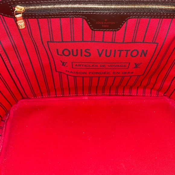 Louis Vuitton Neverfull Damier Ebene MM - Picture 12 of 13